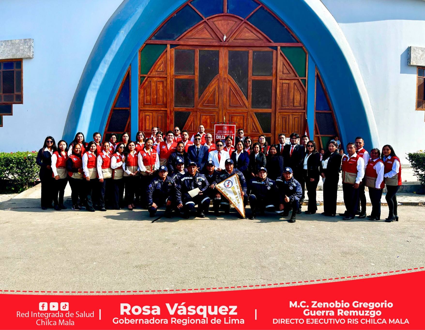 RIS Chilca Mala participa de desfile Cívico-Escolar-Militar por el 119° Aniversario Patronal del distrito de San Antonio de Padua.