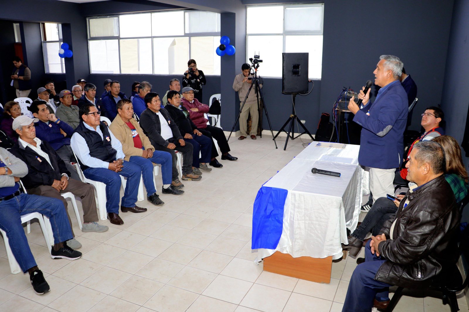 Municipalidad provincial de Huaral compartió con integrantes de las juntas vecinales por el Día del Padre