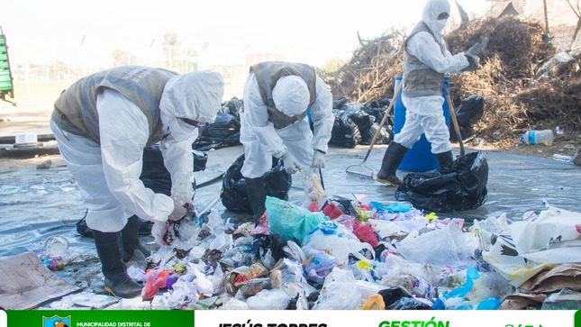 #GestiónAmbiental MUNICIPALIDAD DE SAYÁN EJECUTA ESTUDIO DE CARACTERIZACIÓN DE RESIDUOS SÓLIDOS