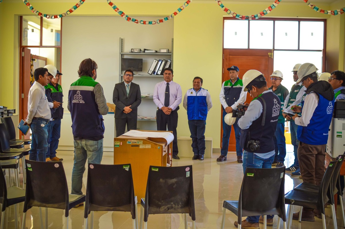 La Municipalidad Provincial de Mariscal Nieto reafirma su compromiso con el fortalecimiento de los servicios públicos y el bienestar de la población moqueguana, a través de la construcción del nuevo y moderno Camal Municipal, que se perfila como el más moderno del sur del Perú.