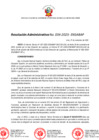 Vista preliminar de documento RESOLUCION ADMINISTRATIVA N° 0034 - 2023 - ENSABAP