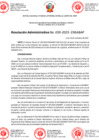 Vista preliminar de documento RESOLUCION ADMINISTRATIVA N° 039 - 2023 - ENSABAP