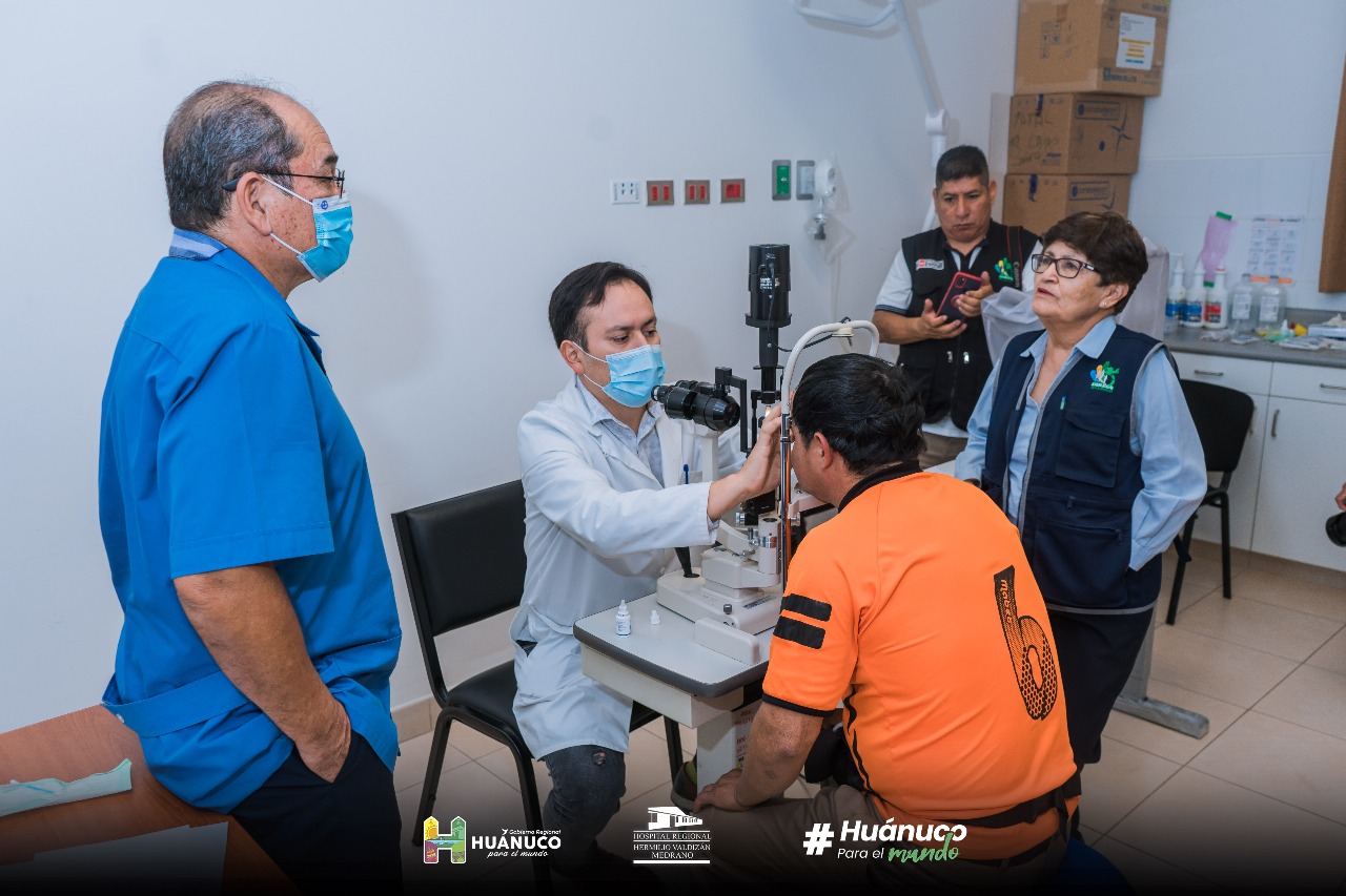 evaluación oftalmológica de pacientes provenientes del codo del Pozuzo