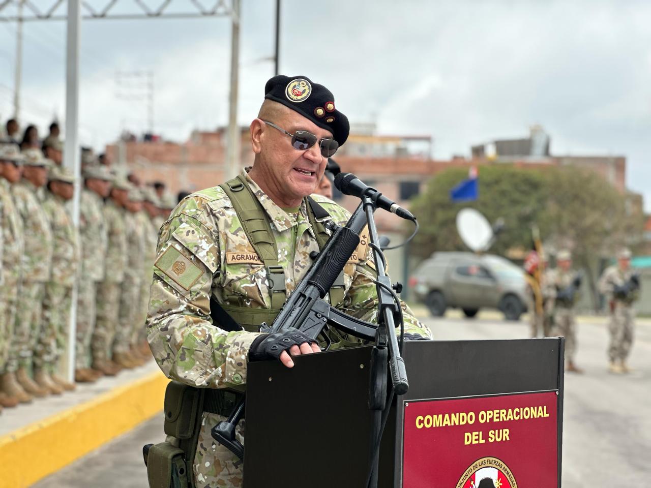 General de División Jorge Luis Agramonte asume el liderazgo del Comando Operacional del Sur