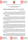 Vista preliminar de documento RESOLUCION ADMINISTRATIVA N° 050-2023-ENSABAP