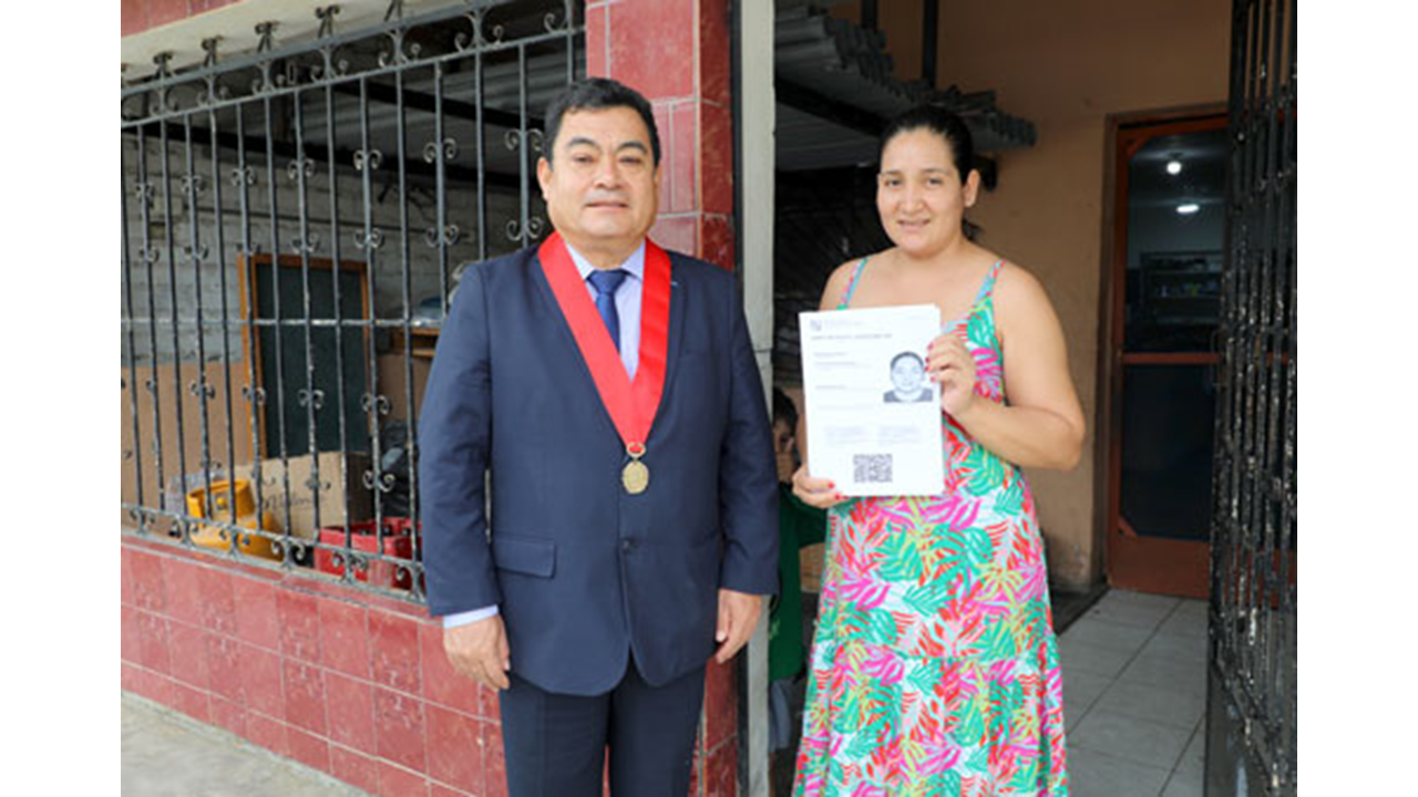 Presidente de la Corte Superior de Justicia de Tumbes Entregó Depósitos Judiciales en San Jacinto, La Cruz y El Tablazo