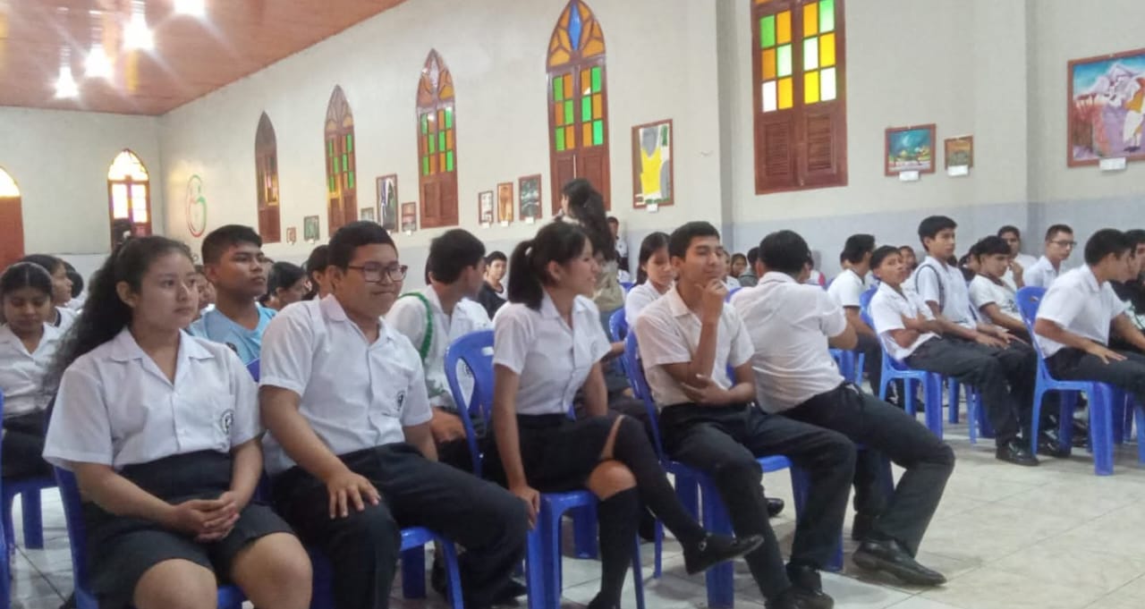 Fortaleciendo prevención de la trata de personas en estudiantes de Nauta.
