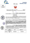 Vista preliminar de documento Resolucion Directoral N° 003510-2025