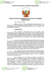 Vista preliminar de documento Resolución de Presidencia Ejecutiva Nº 0008-2025-MIDAGRI-INIA