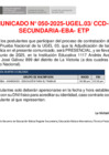 Vista preliminar de documento comunicado 050-2025 CCD