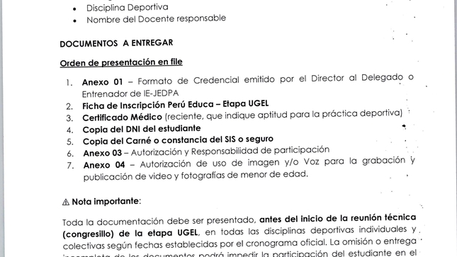 comunicado