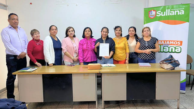 Municipalidad de Sullana impulsa la creación del consejo local de igualdad de género 