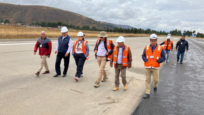 recorrido en la pista de aterrizaje
