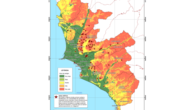 MAPAS DE PELIGROS ASOCIADOS A SISMOS