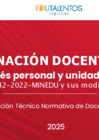 Vista preliminar de documento PPT REASIGNACIÓN DOCENTE 2025 _ AT 3_6_25