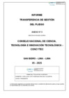 Vista preliminar de documento ITG CONCYTEC Consolidado