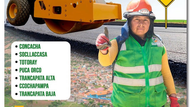 HISTORICO. Por Primera Vez se Invertirán Más de 34 Millones de Soles en Obra Vial que se Ejecutará en Curahuasi