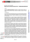 Vista preliminar de documento Resolución Directoral Ejecutiva