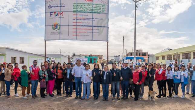  Trabajo conjunto entre alcalde de Ilo, empresa privada y población permitirá contar con una nueva y moderna infraestructura en beneficio de los niños y niñas menores de 3 años.