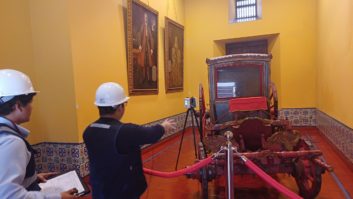 Digitalización 3D del Palacio de Torre Tagle: innovación tecnológica al servicio del patrimonio