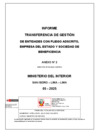 Vista preliminar de documento Informe de Transferencia de Gestión del Sector