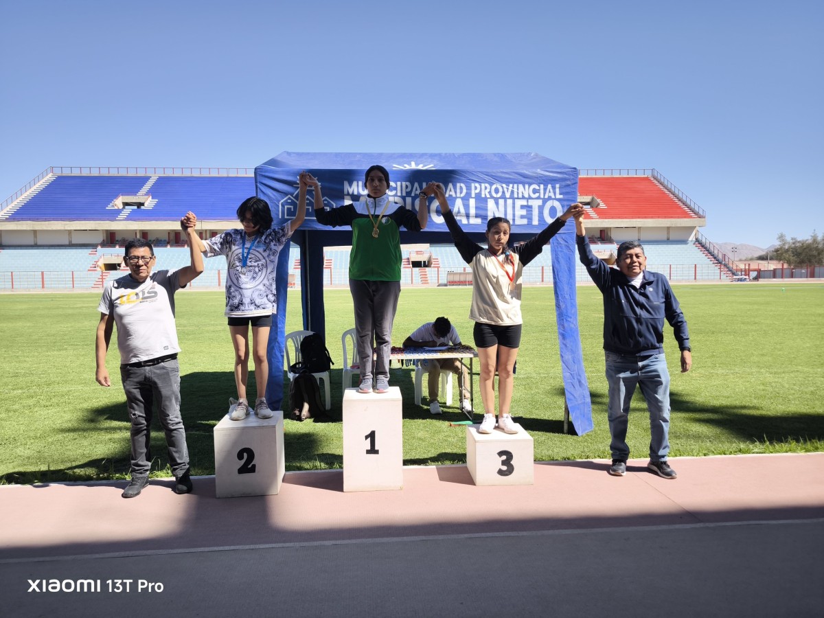 Con gran éxito se desarrolló este sábado 31 de mayo el II Campeonato de Atletismo «Descubriendo Talentos», organizado por la Municipalidad Provincial de Mariscal Nieto a través de la Gerencia de Desarrollo Económico Social, con la participación de estudiantes de instituciones educativas públicas y privadas de nuestra provincia.