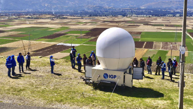 Huancayo: investigadores del IGP destacan aporte del radar SOPHy en medición de lluvias en el país 1