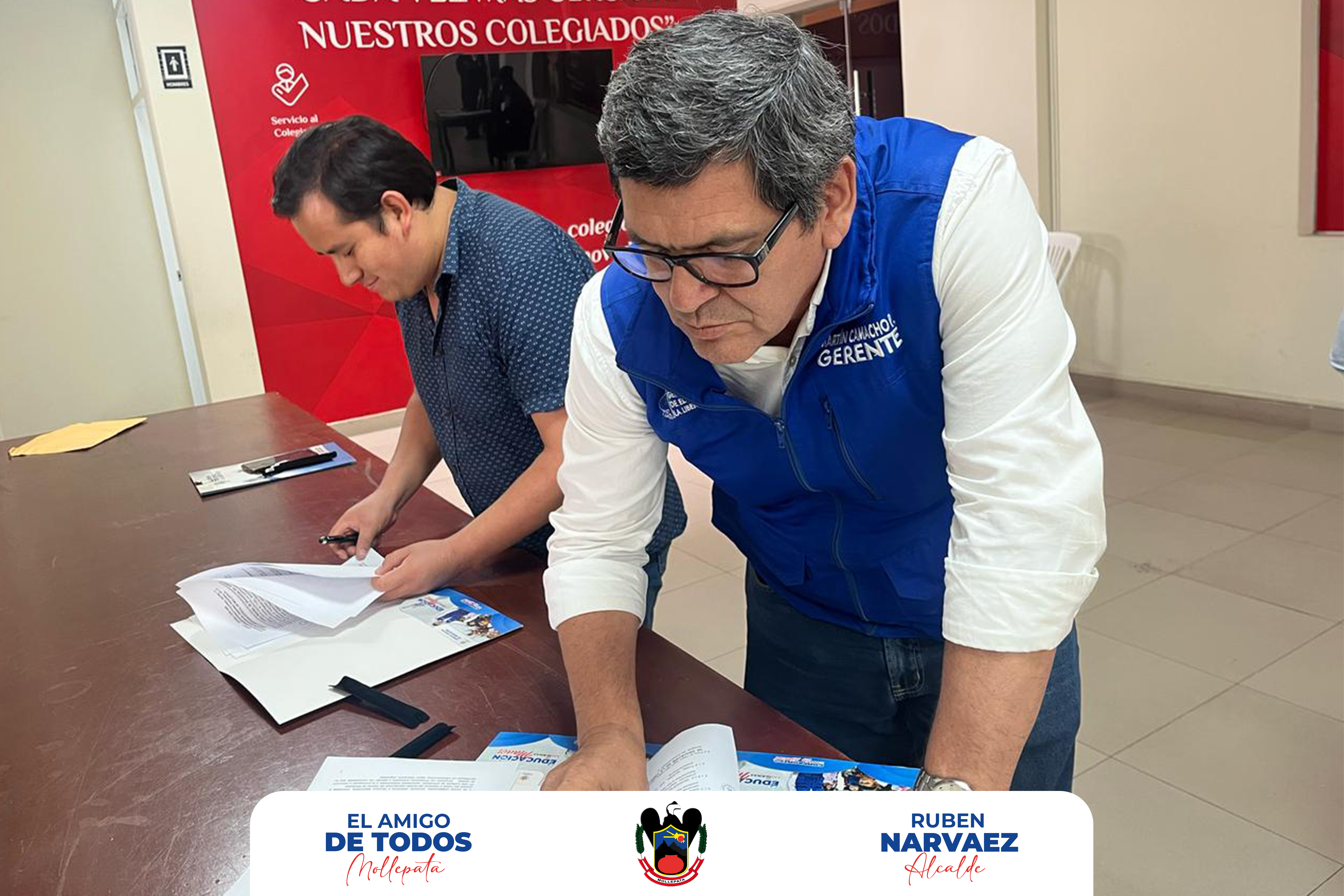 Archivo JPG de la Firma del Convenio entre la MDM y GREEL