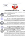 Vista preliminar de documento Resolucion Directoral N° 003520-2025