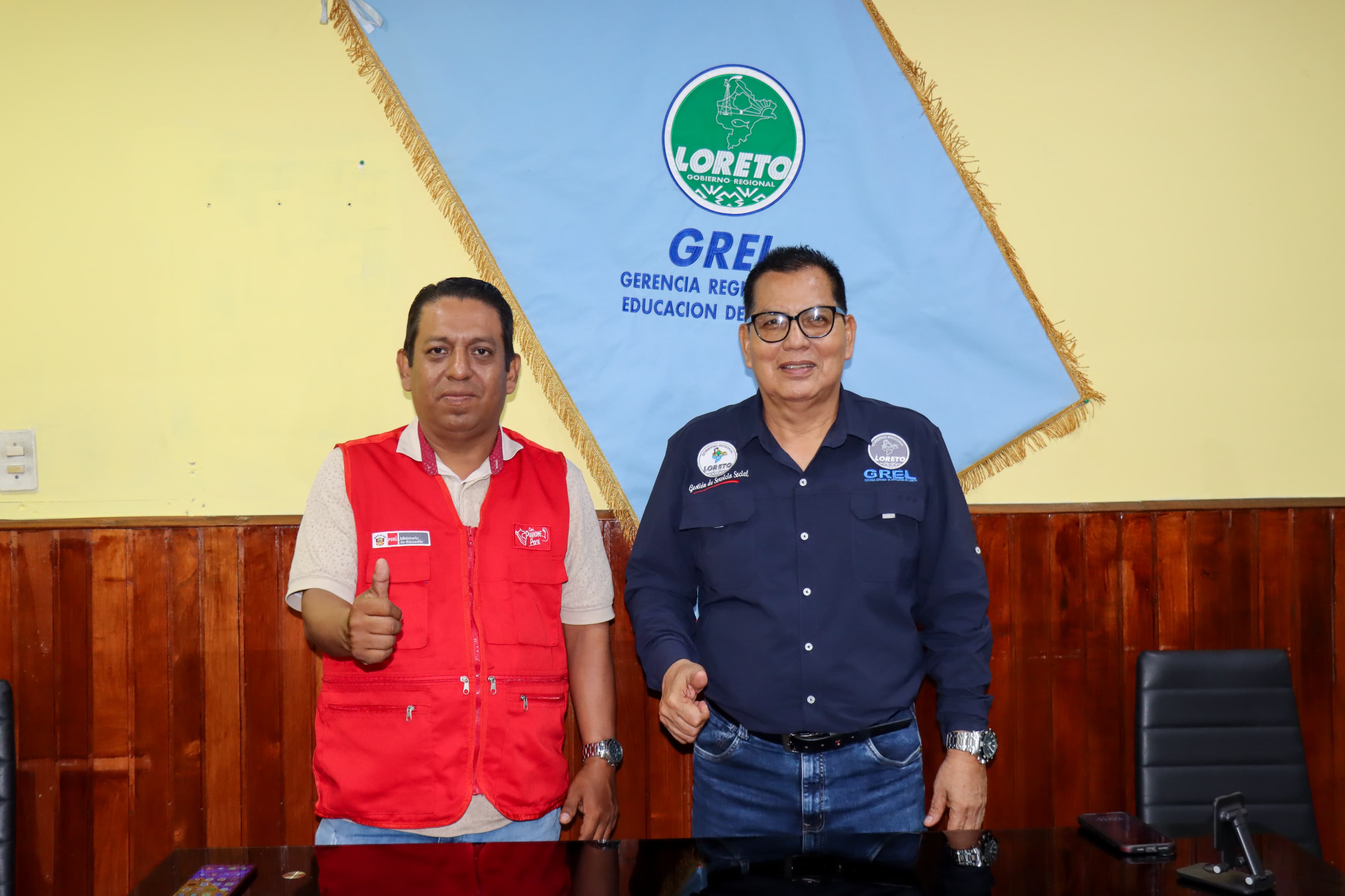 GREL y MINEDU buscan solución a problemática en el CETPRO Maynas.