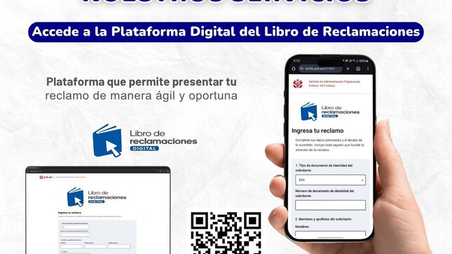 CANAL OFICIAL PARA REGISTRAR RECLAMOS