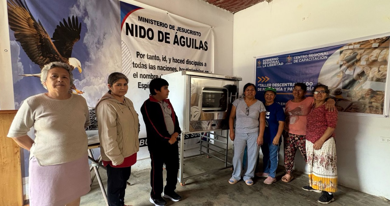 Gobierno Regional Impulsa Autoempleo En Víctor Larco Con Horno Industrial Para Capacitación En Panadería