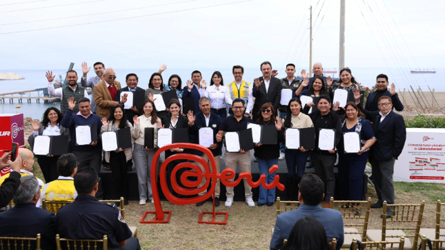 El Terminal Internacional del Sur recibió la licencia de uso de la Marca Perú