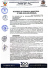 Vista preliminar de documento ACUERDO DE CONCEJO MUNICIPAL N° 065-2025-CM-MPCH-C
