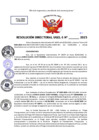 Vista preliminar de documento Resolucion Directoral N° 003529-2025