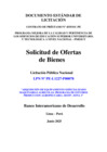 Vista preliminar de documento Documentos Estándar De Licitación