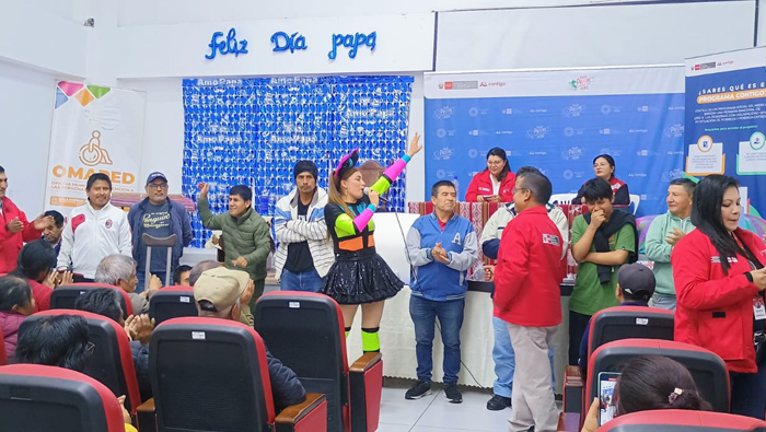 celebración con hijos