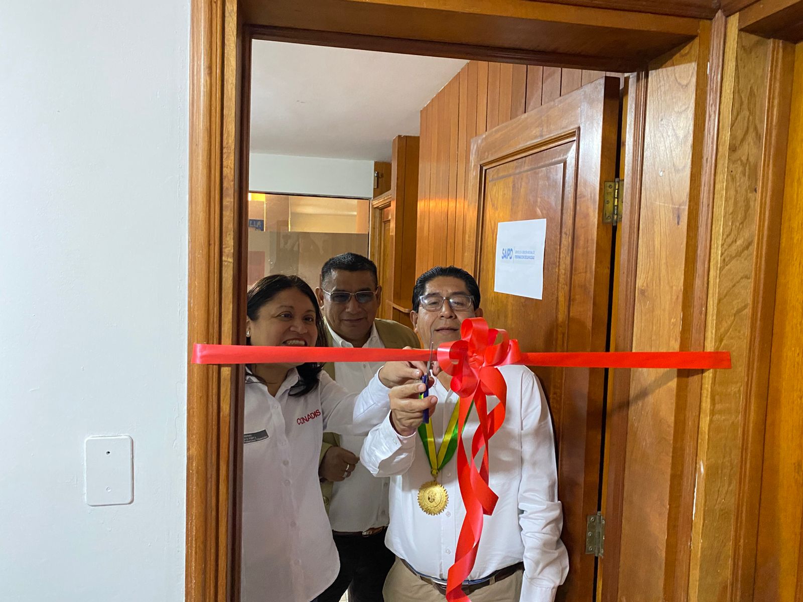 Presidenta del Conadis inaugura nuevo servicio de atención integral para personas con discapacidad en Piura
