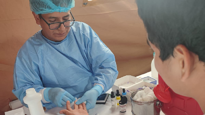 Efectiva campaña: donación voluntaria de sangre en Universidad Norbert Wiener