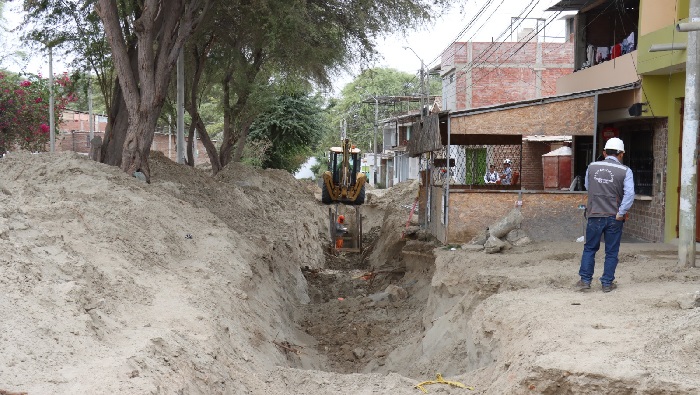 Avance de obra en Almirante Grau