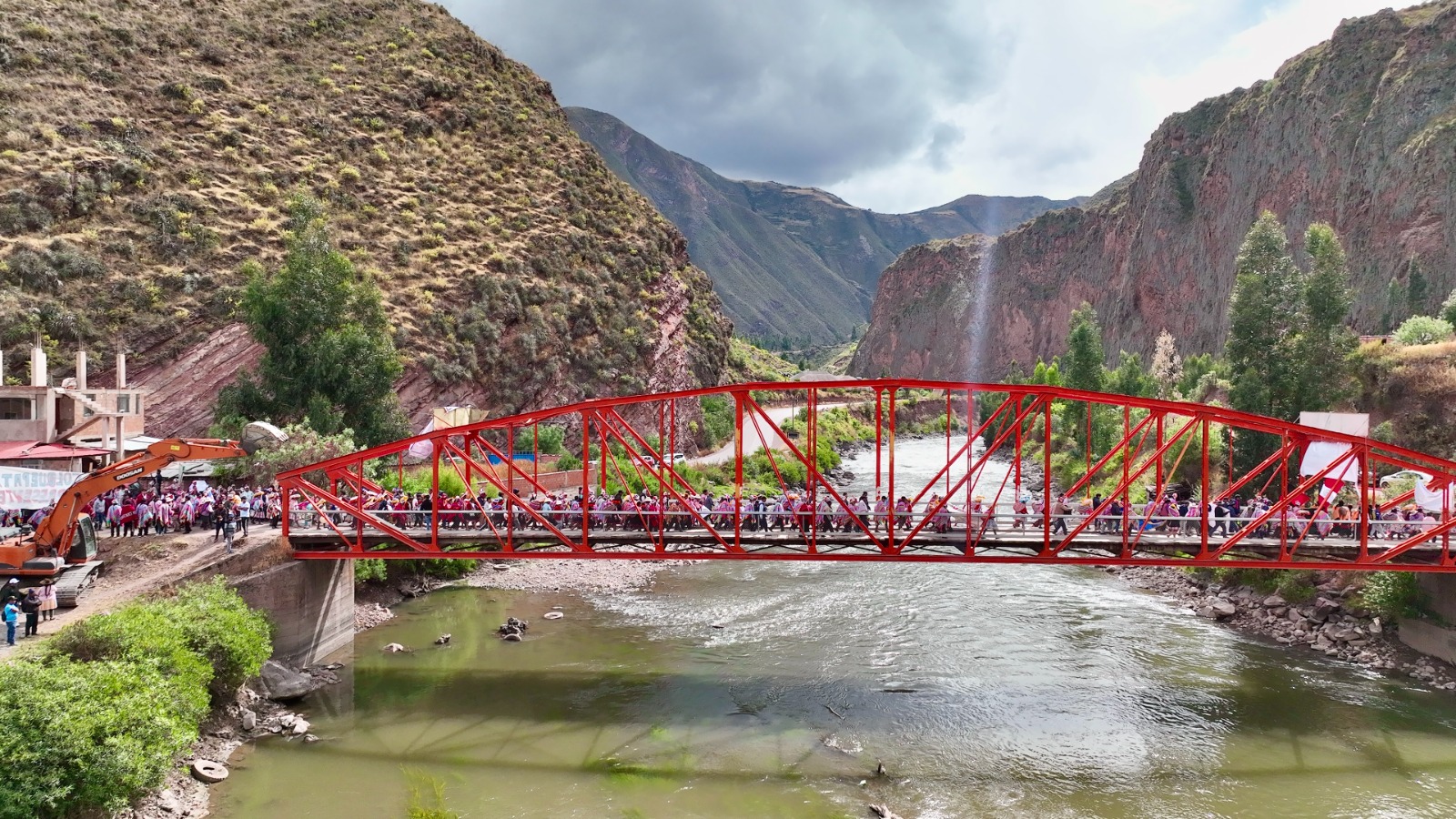 Para Integrar Calca, Quispicanchi Y Paucartambo: Gobierno Regional Cusco Inicia Mejoramiento Del Puente Huambutio Con Más De 13 Millones