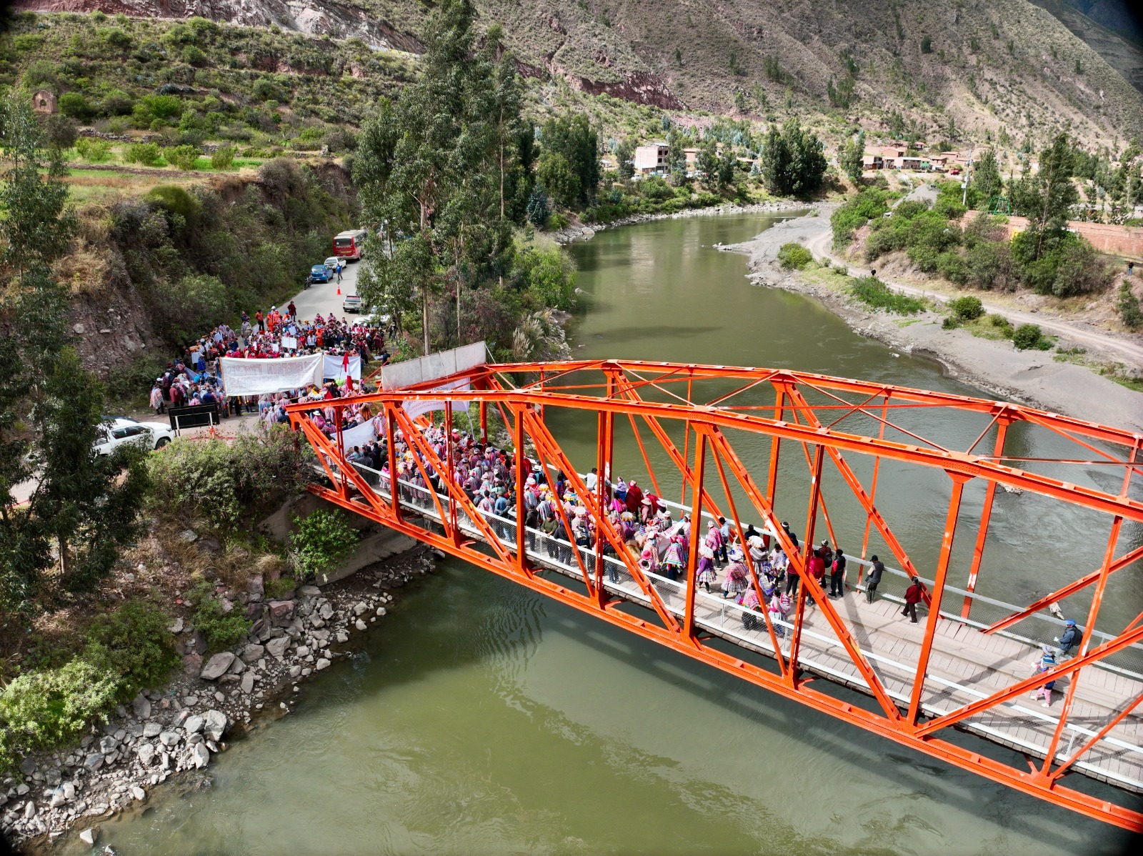 Para Integrar Calca, Quispicanchi Y Paucartambo: Gobierno Regional Cusco Inicia Mejoramiento Del Puente Huambutio Con Más De 13 Millones