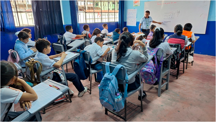 MPSM sigue con el plan estratégico en educación y seguridad vial en I.E.