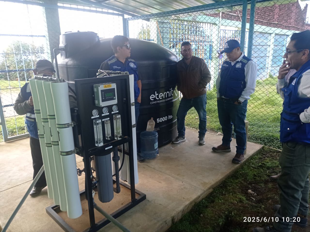 Gobierno Regional instala planta potabilizadora en Sicchez-Ayabaca y garantiza agua segura para más de 3 mil pobladores