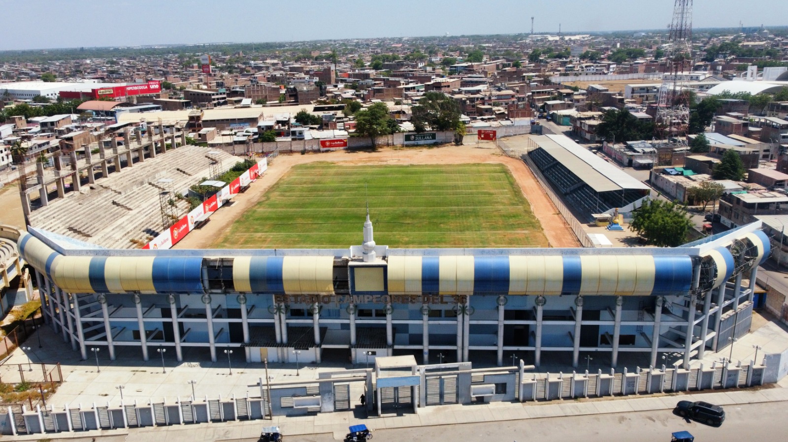 GORE da el primer paso para obra de mejoramiento del Estadio Campeones del 36 de Sullana: lanza convocatoria para expediente técnico