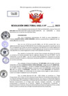 Vista preliminar de documento Resolucion Directoral N° 003536-2025