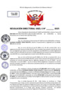Vista preliminar de documento Resolucion Directoral N° 003539-2025