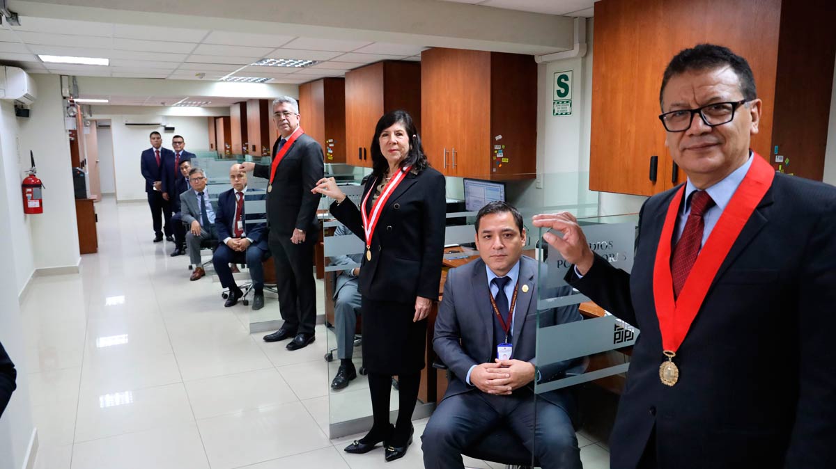 Presidenta del Poder Judicial participa en entrega virtual de depósitos judiciales por pensión de alimentos