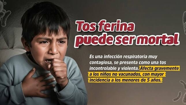 cuidado tos ferina