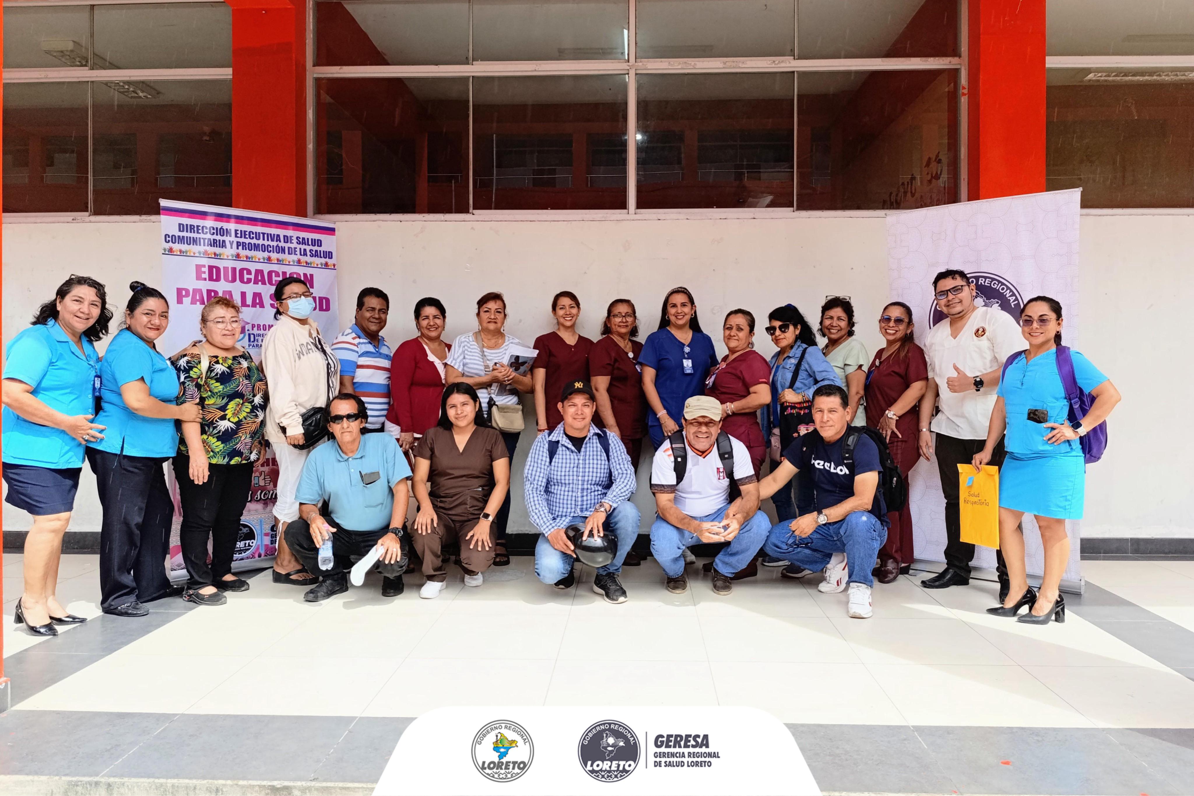 Geresa Loreto promueve la salud integral en el colegio Clavero.